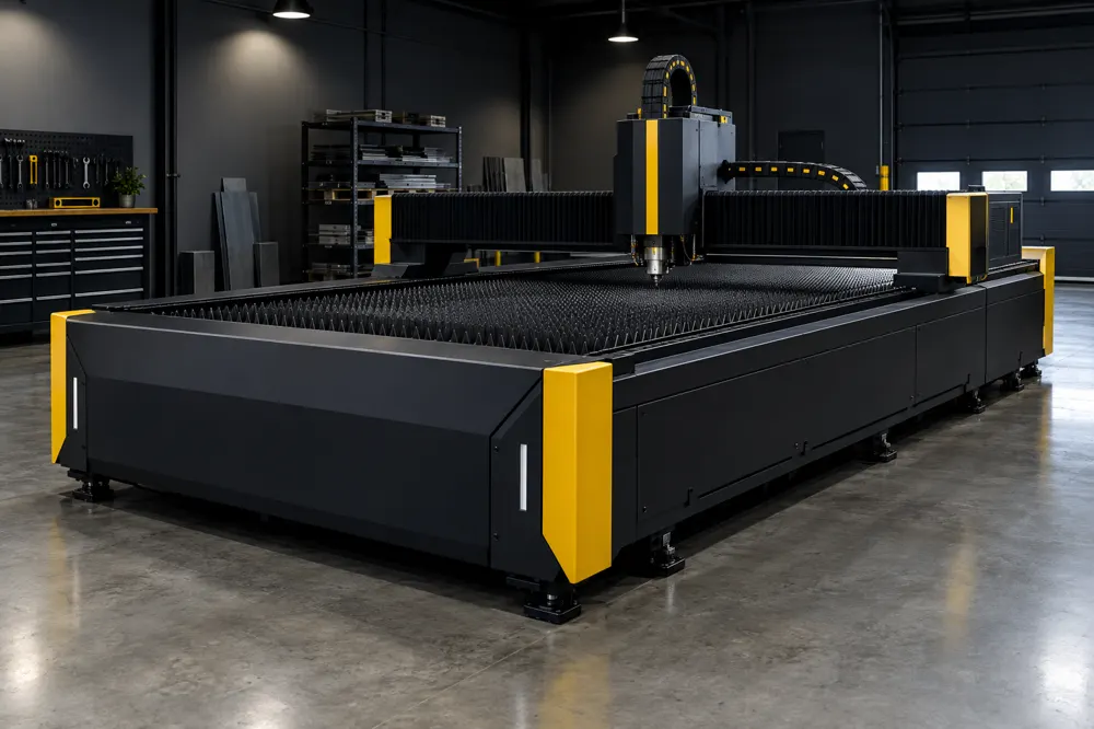 Industrial 5 by 10 foot laser cutting table